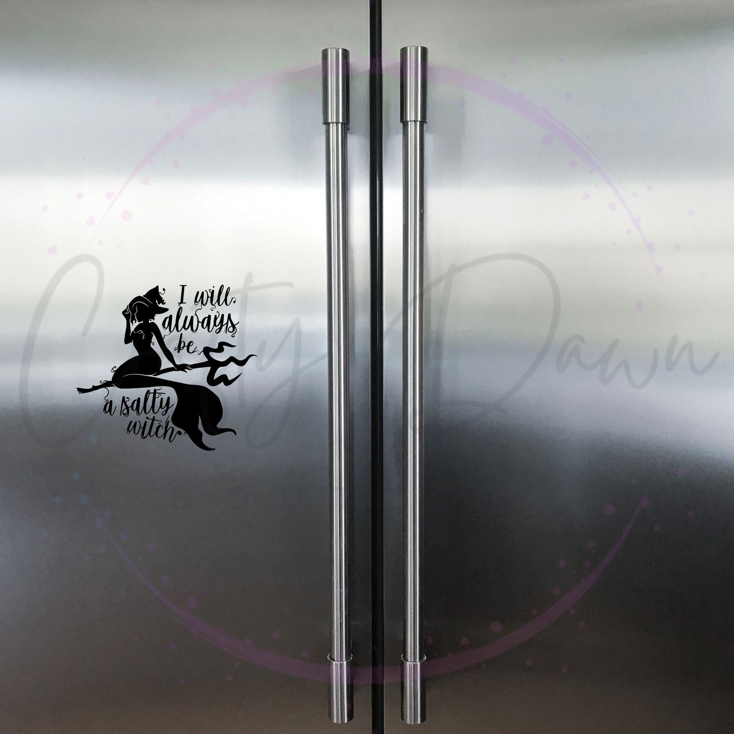 Salty Witch Decal