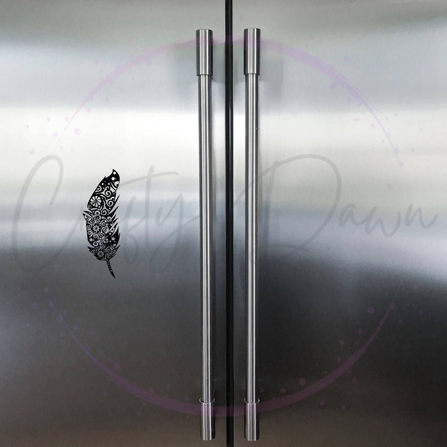 Feather Mandala Decal