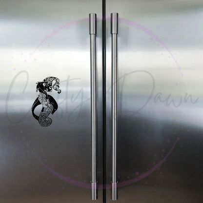 Rose Mermaid Decal
