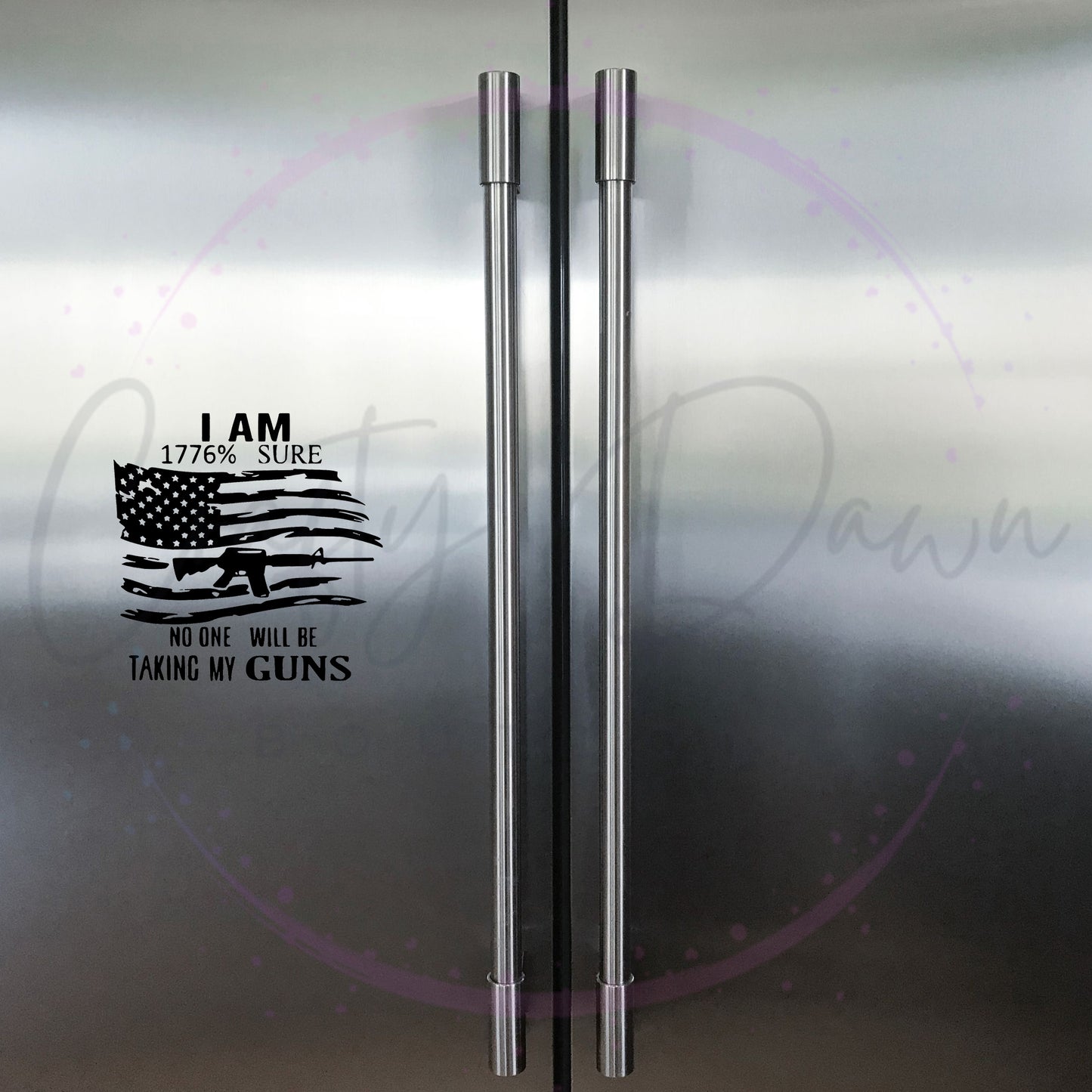 I Am 1776% Sure Decal