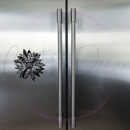Daisy Mandala Decal