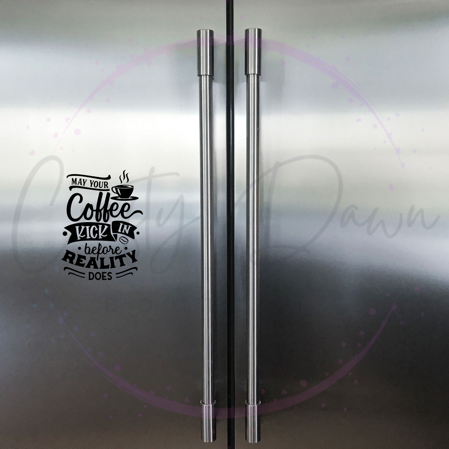 Coffee Before Reality Decal