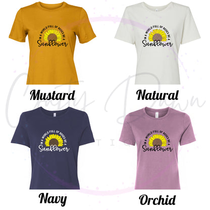 In A World Full Of Roses Women's Tee
