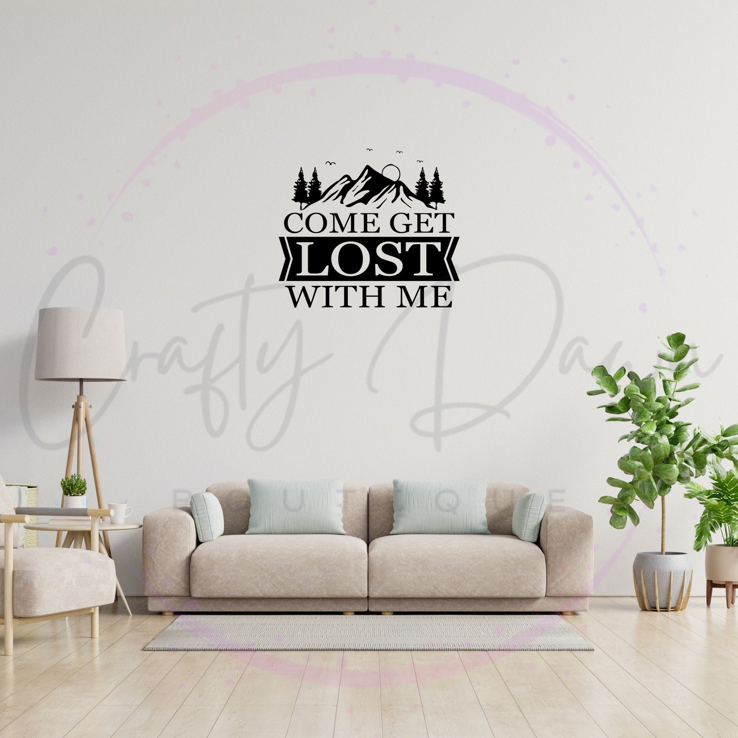Get Lost With Me Decal