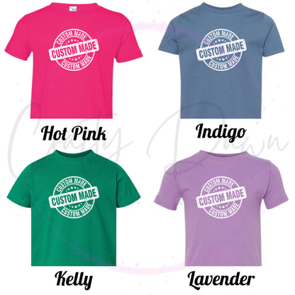Custom Toddler Tee