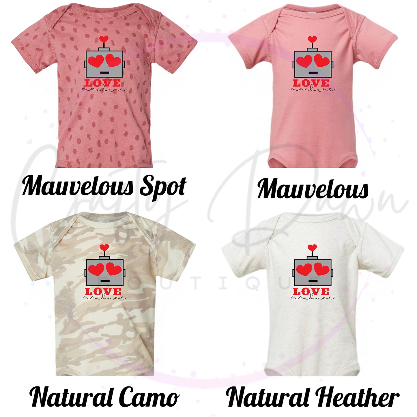 Love Machine Infant One Piece