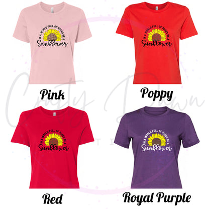 In A World Full Of Roses Women's Tee