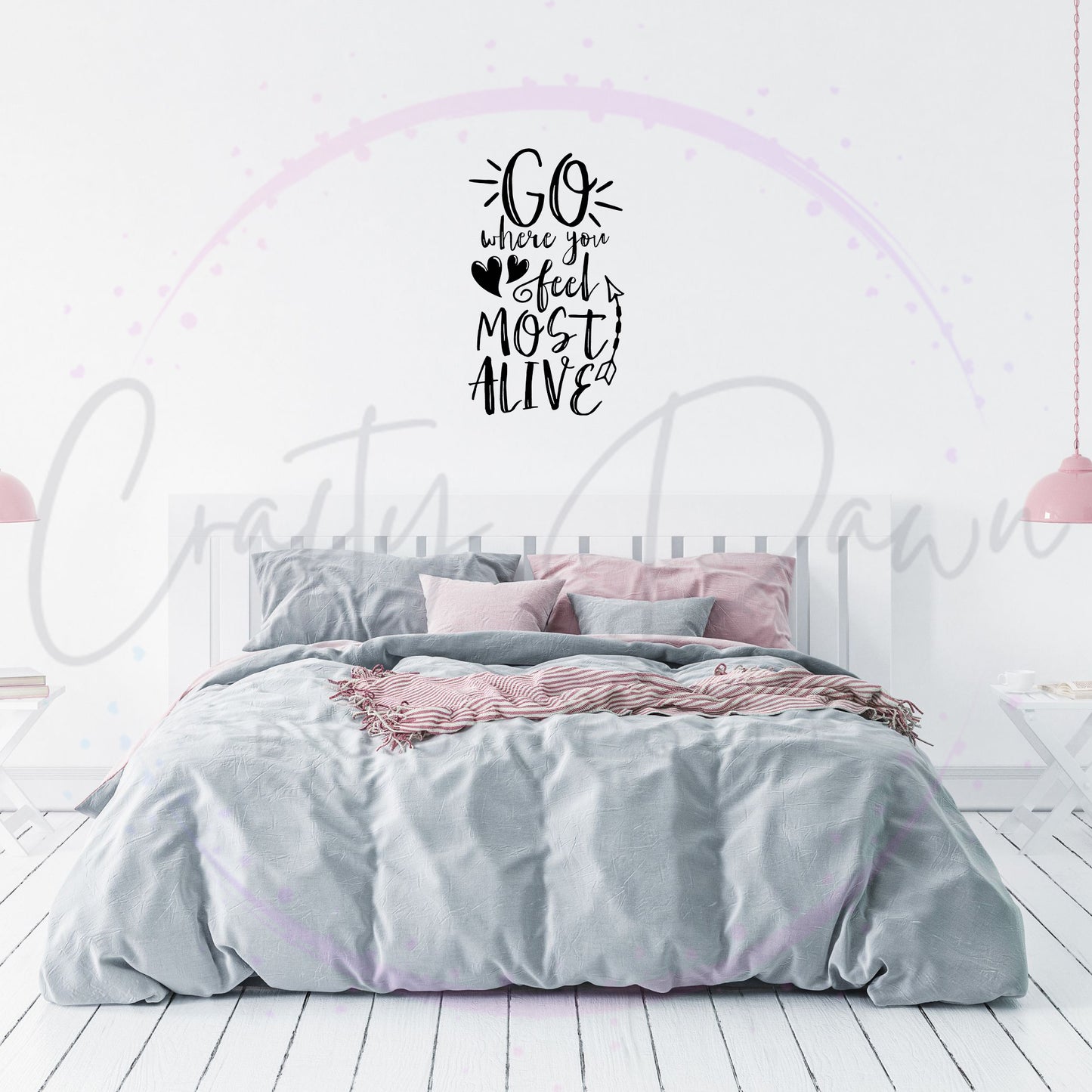 Go Where You Feel Most Alive Decal