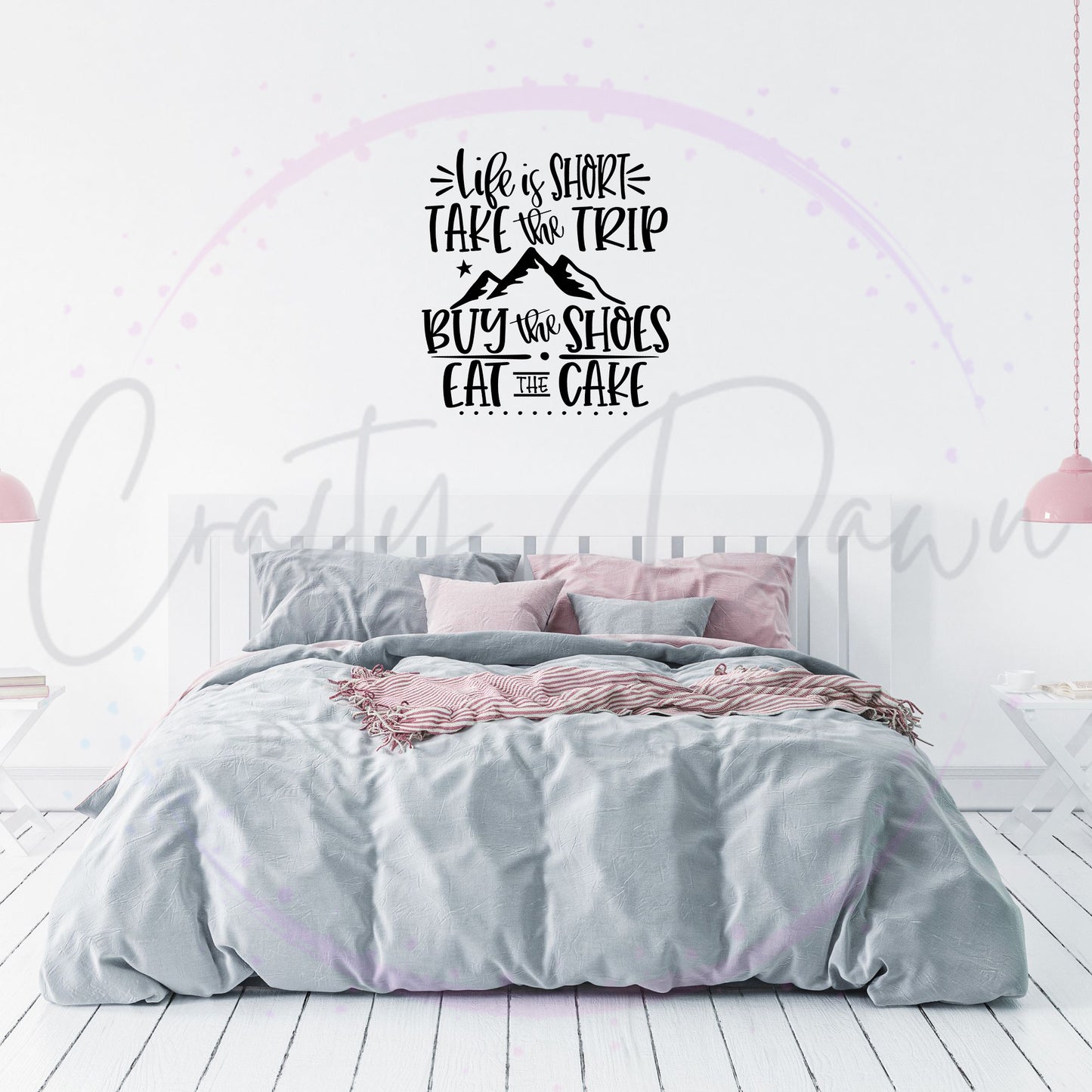 Life Is Short Take The Trip Decal