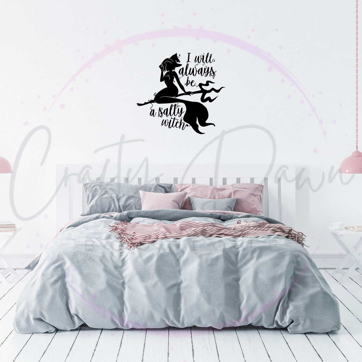 Salty Witch Decal