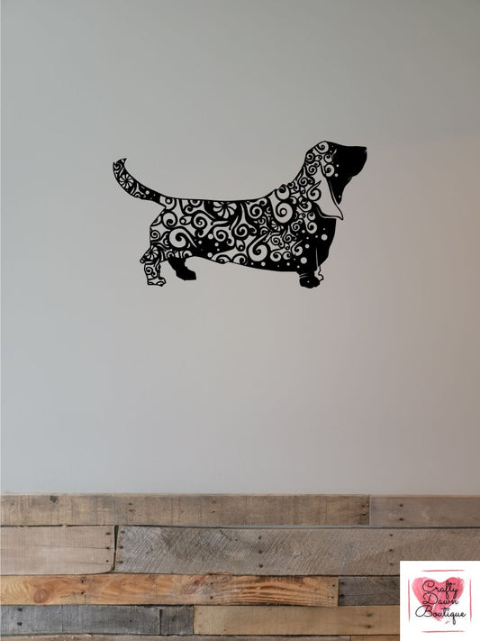 Bassett Hound Decal